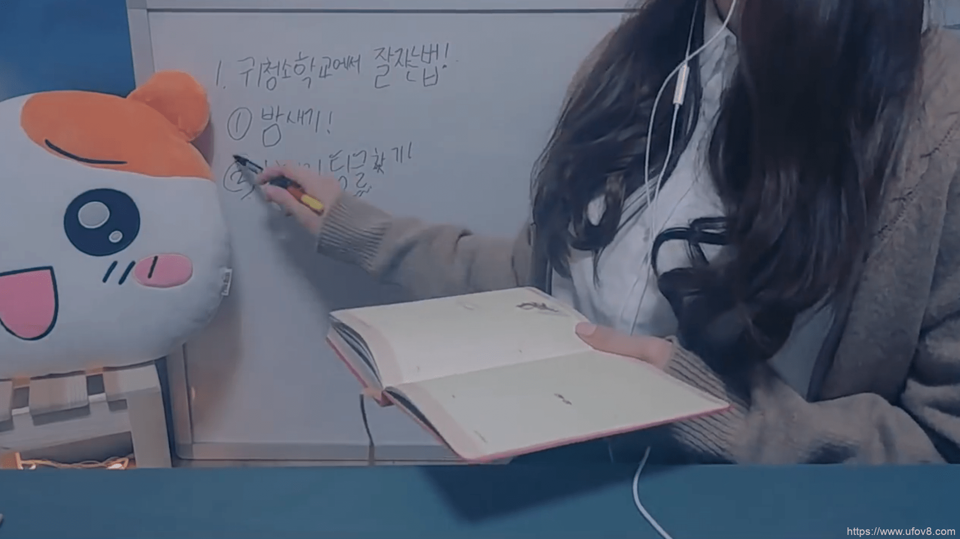 韩国小姐姐超可爱的声音 讲课催眠